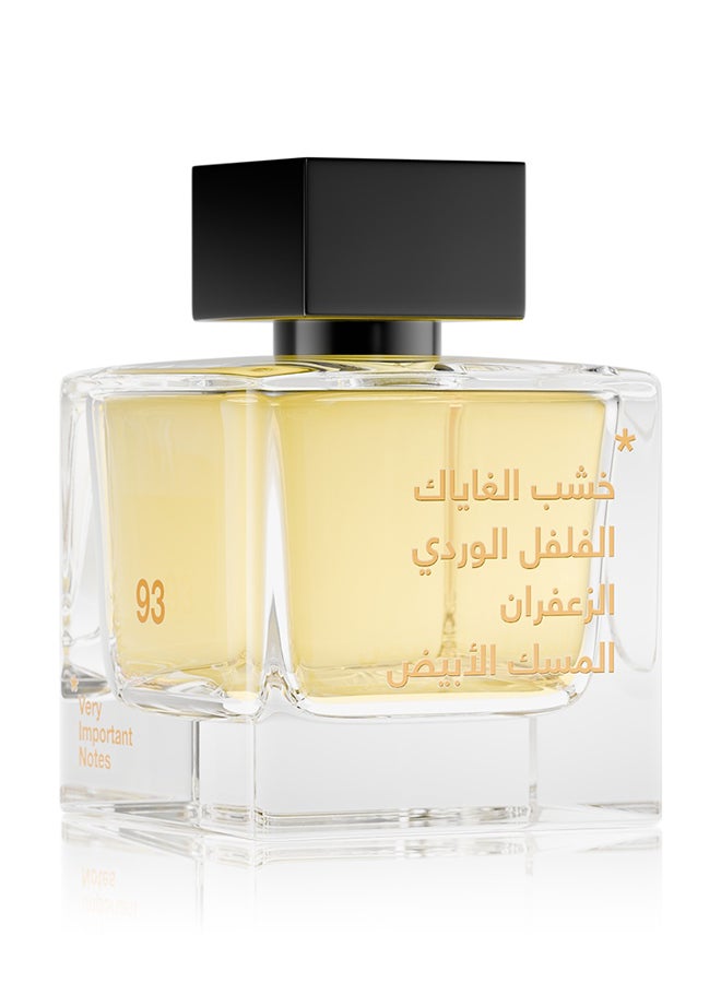 فيري إمبورتانت نوتس عطر رقم 93 - خشب الجواياك، فلفل وردي، زعفران، مسك أبيض - 100 مل - Image 1