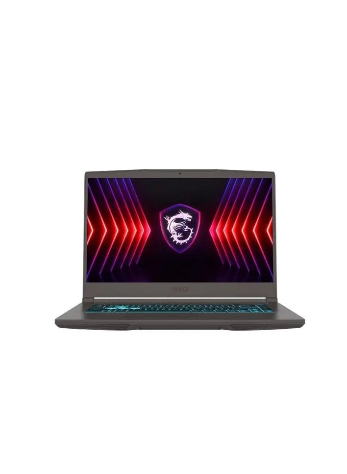إم اس أي ام اس اي Thin 15 B12UDX جيمنج لابتوب انتل كور i5-12450H هارد 512 جيجابايت اس اس دي 8 جيجابيت رام انفيديا جيفورس ار تي اكس 3050 مقاس 15.6"بوصه فل اتش دي ويندوز 11 - رمادي الإنجليزية/العربية رمادي  - Image 2