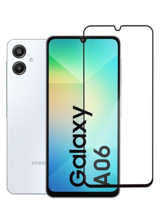 (for Samsung Galaxy A06) Tempered Glass Screen Protector Ultra Side Black Edge to Edge Scratch Resistant and Smudge Proof Clear Side Black-1 - pnsku/N70135044V/45/_/1733928396/6507133f-1a91-4294-a616-7697ee0d04d6