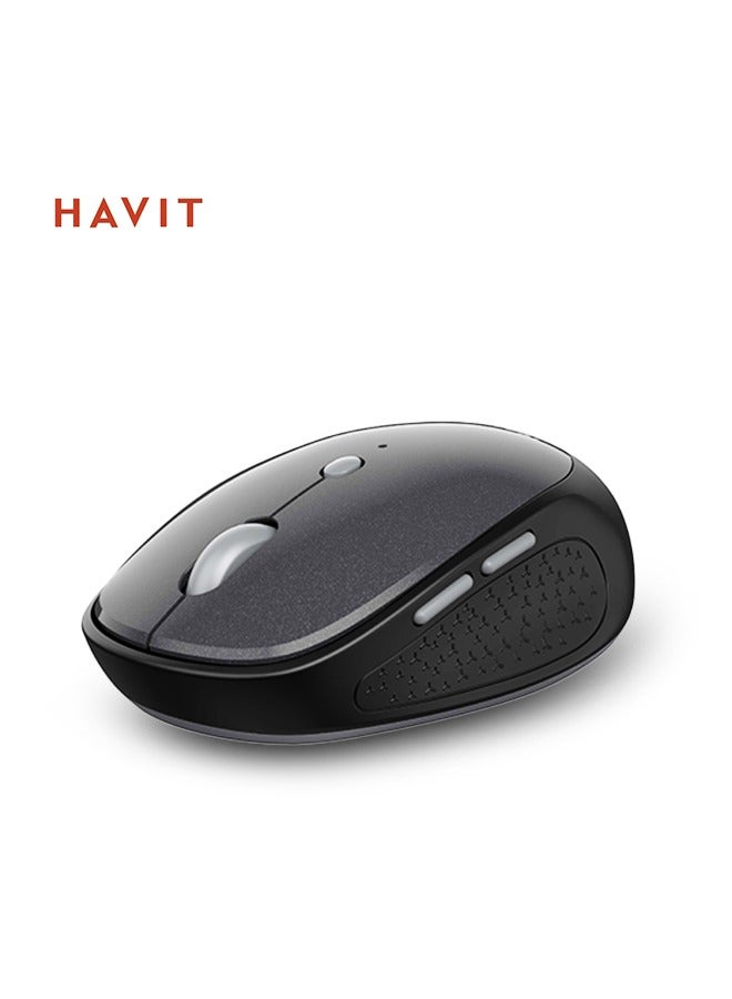 havit Comfortable Sweat-Proof Wireless Mouse, USB Audio Mouse, 3 Adjustable Dpi, No Driver Required, Suitable for Home Office, Work Casual Games - Image 1