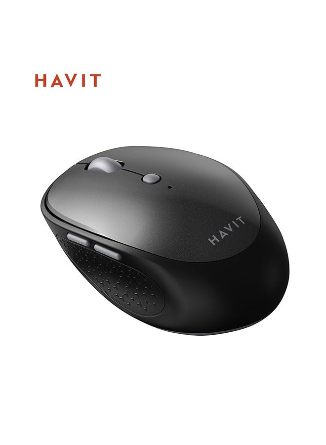 havit Comfortable Sweat-Proof Wireless Mouse, USB Audio Mouse, 3 Adjustable Dpi, No Driver Required, Suitable for Home Office, Work Casual Games - Image 3
