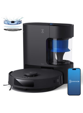 Deebot 8000 Pa Robot Vacuum Cleaner And Vacuum Cleaner, Anti-Tangle Technology, Intelligent TrueMapping, Auto-Empty, APP Control 45 W N20 Pro Plus Black - pnsku/N70135084V/45/_/1733971673/d36a154d-9d9f-46d2-a0e9-889da6919612