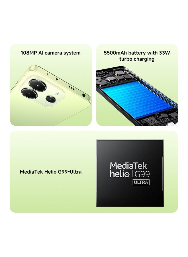 Redmi Note 14 4G Dual SIM Midnight Black 8GB RAM 256GB - Global Version image 4