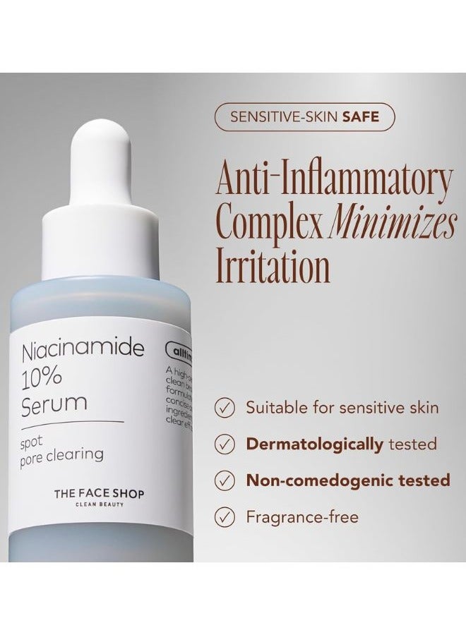 Alltimate Niacinamide 10% Serum, Korean Skin Care, Oil Control & Pores Reducer, Improve Skin Elasticity, Face Serum for Sensitive Skin 30ml - pnsku/N70135104V/45/_/1733971661/9cae856b-2ade-4186-b7a5-bf2351a69e1f