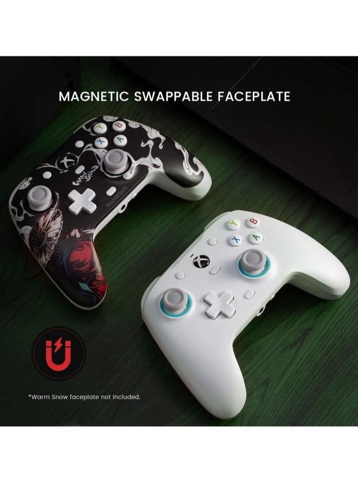 جيم سير وحدة تحكم سلكية G7 SE لجهاز Xbox Series X و Xbox Series S و Xbox One و Windows 10/11، جهاز تحكم ألعاب سهل الاستخدام مع عصي تحكم بتأثير هول/زناد هول، مقبس صوت 3.5 مم - Image 4