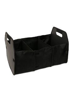 Excellent 3-Section Trunk Organizer with Two Cutout Handles Black 13 x 23 x 14 Inch TW-OR105 - pnsku/N70135185V/45/_/1733985532/69029824-a4b1-435c-9d6f-f3cf4ed7d08e