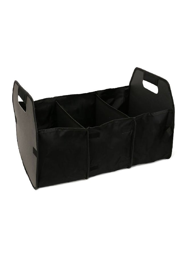 Turtle wax Excellent 3-Section Trunk Organizer with Two Cutout Handles Black 13 x 23 x 14 Inch TW-OR105 - Image 3