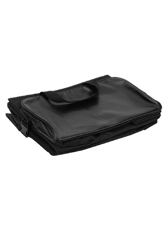 Turtle wax 2 Section Collapsible Car-Specific Trunk Organizer with Cooler Black 12 x 21 x 15.5 Inch TW-OR104 - Image 1