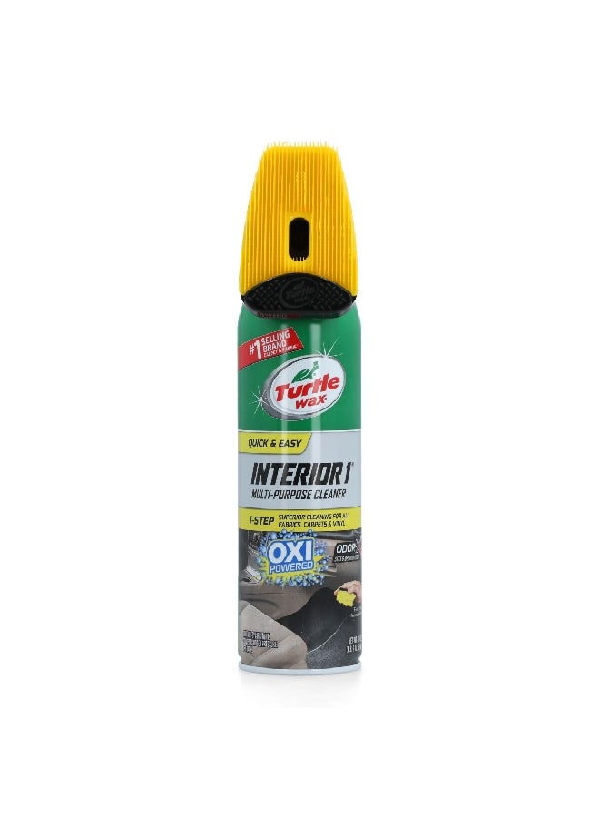 Turtle wax Effective Stain Removal Odor Eliminate Quick And Easy Interior 1 Multi-Purpose Spray Cleaner 18 fl oz 50799  - Image 1