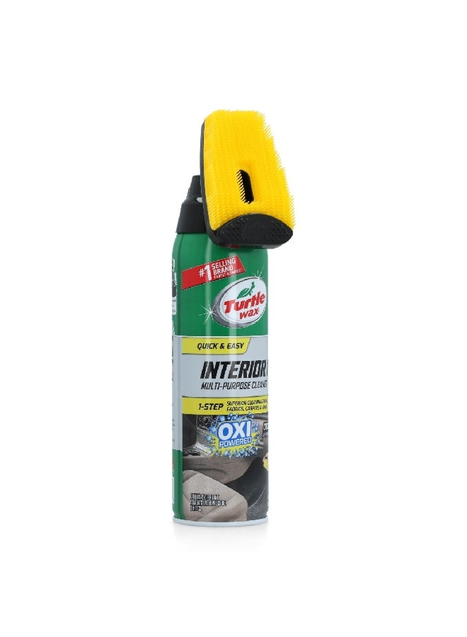 Turtle wax Effective Stain Removal Odor Eliminate Quick And Easy Interior 1 Multi-Purpose Spray Cleaner 18 fl oz 50799  - Image 2