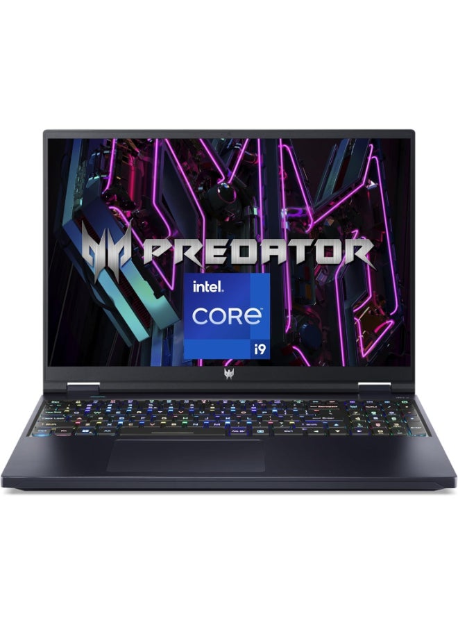 Acer (Upgraded Version) Predator Helios NEO 16 PHN 16 Gaming Laptop With 16-Inch Display, Core i9-14900HX Processor/8GB RAM/512GB SSD/8GB NVIDIA Geforce RTX 4060 Graphics Card/Windows 11 English/Arabic Abyssal Black English/Arabic Abyssal Black - Image 1