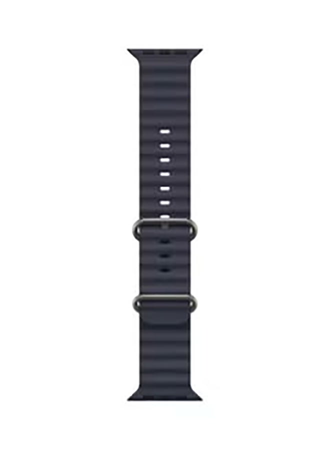 Apple Renewed - Ultra 2 (2024) GPS + Cellular 49mm Case With Navy Ocean Band Natural Titanium - Image 5