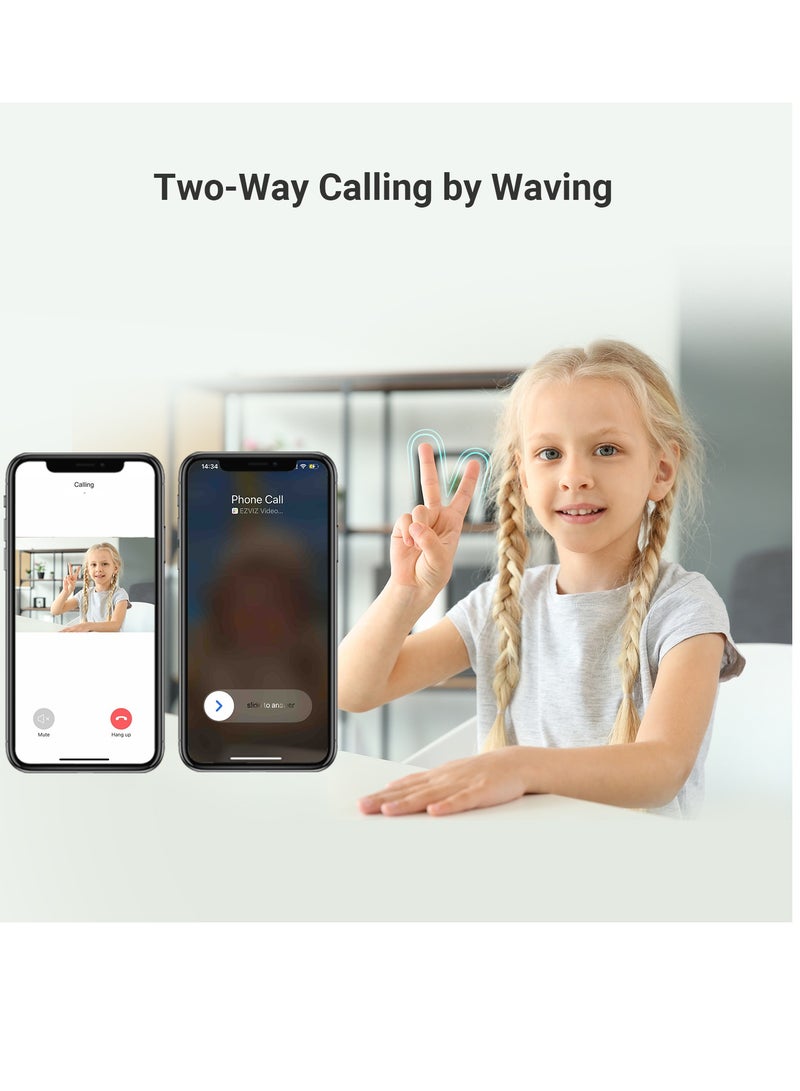 EZVIZ - C7 Dual-Lens 2K+ Indoor Security Camera, Dual Band, 10M Starlight Color Night Vision, Pan Tilt, Human/Pet Detection, Auto Tracking, Two Way Calling, Patrol Mode, Alarm, Alexa & Google Control - Image 1