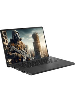 ROG Zephyrus G16 Gaming (Upgraded Version) Laptop With 16-Inch Display, Core i7-13620H Processor/16GB RAM/1TB SSD/8GB NVIDIA Geforce RTX 4070 Graphics Card/Windows 11 English/Arabic Eclipse Gray