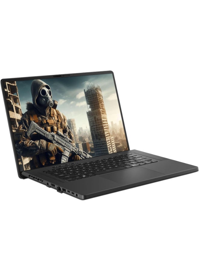 ASUS - ROG Zephyrus G16 Gaming (Upgraded Version) Laptop With 16-Inch Display, Core i7-13620H Processor/16GB RAM/1TB SSD/8GB NVIDIA Geforce RTX 4070 Graphics Card/Windows 11 English/Arabic Eclipse Gray - Image 1