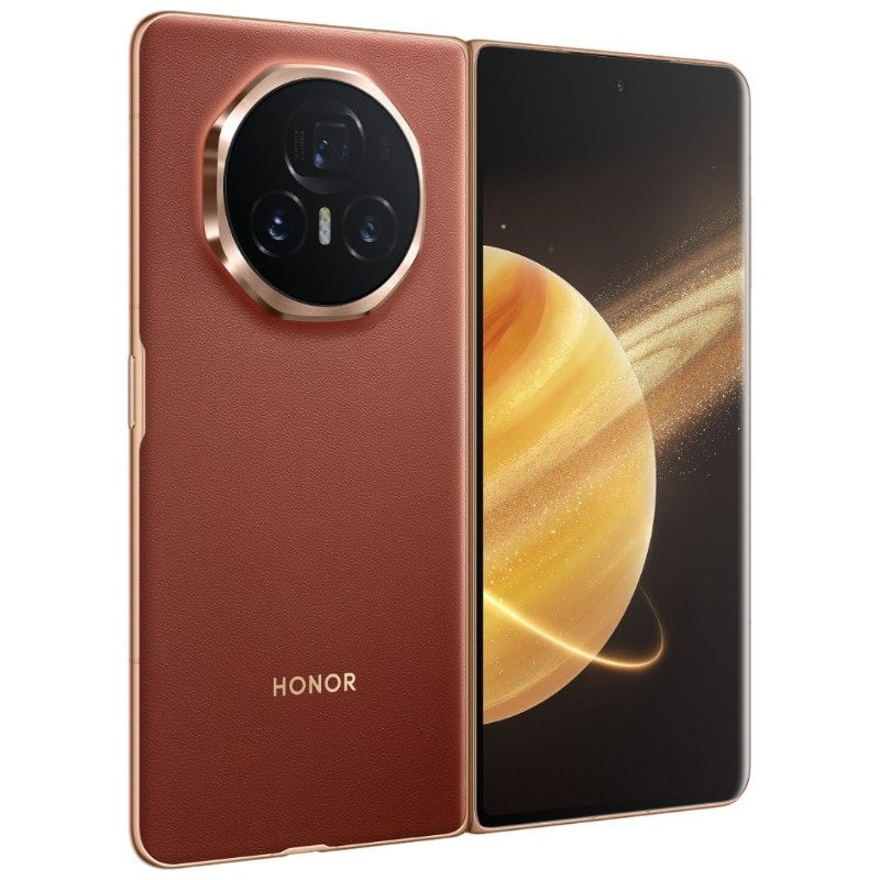 Honor - Magic V3 Mobile 1TB 16GB RAM Red Snapdragon 8 Gen 3 Honor Oasis Eye Protection Screen 5150mAh Slim and Long Life OIS Ultra RAM 5G Straight Screen Dual SIM All-Net version with Google play Chinese version - Image 1