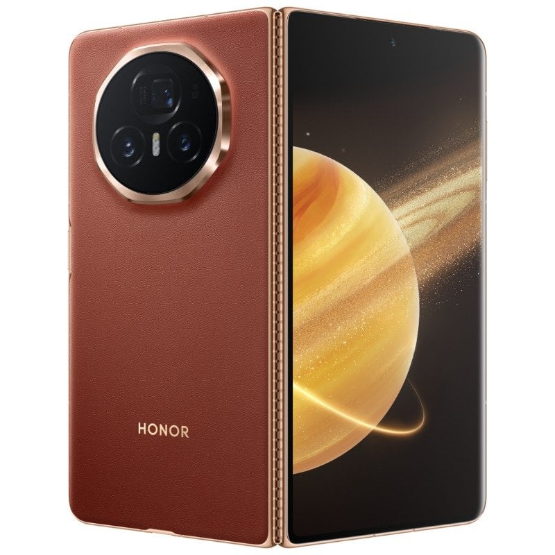 Honor - Magic V3 Mobile 1TB 16GB RAM Red Snapdragon 8 Gen 3 Honor Oasis Eye Protection Screen 5150mAh Slim and Long Life OIS Ultra RAM 5G Straight Screen Dual SIM All-Net version with Google play Chinese version - Image 1