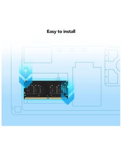 Lexar DDR4 8GB 260 PIN So-DIMM 3200Mbps, CL22, 1.2V- BLISTER Package  - Image 3