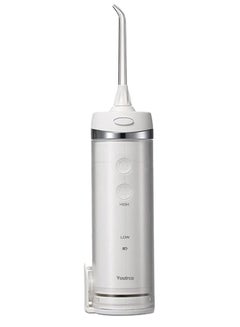 Dental Flosser,  Mini Water Pick Flosser with 5 Modes, IPX7 Waterproof, Telescopic Water Tank, 5 Jet Heads, Oral Irrigator for Orthodontics, Bridges, Office and Home Use (HF-10mini - White) HF-10 - pnsku/N70135320V/45/_/1734079608/01c808a8-7ecc-4d35-bfc0-bb5bb0ea85b7