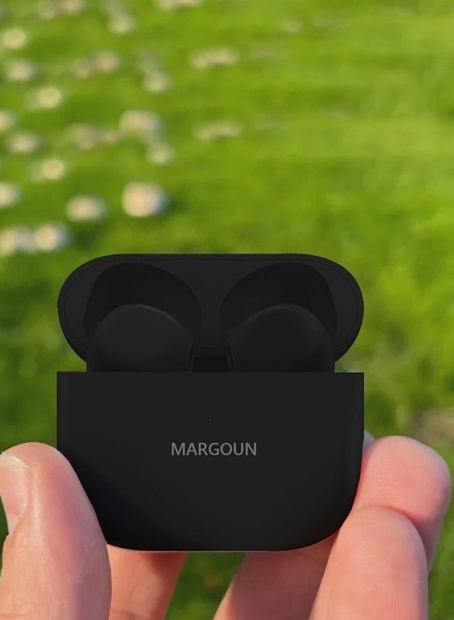 MARGOUN - Next-Gen Wireless Bluetooth Earbuds for Ultimate Listening Experience for Apple iPhone 16 Pro - Black-4 - Image 1