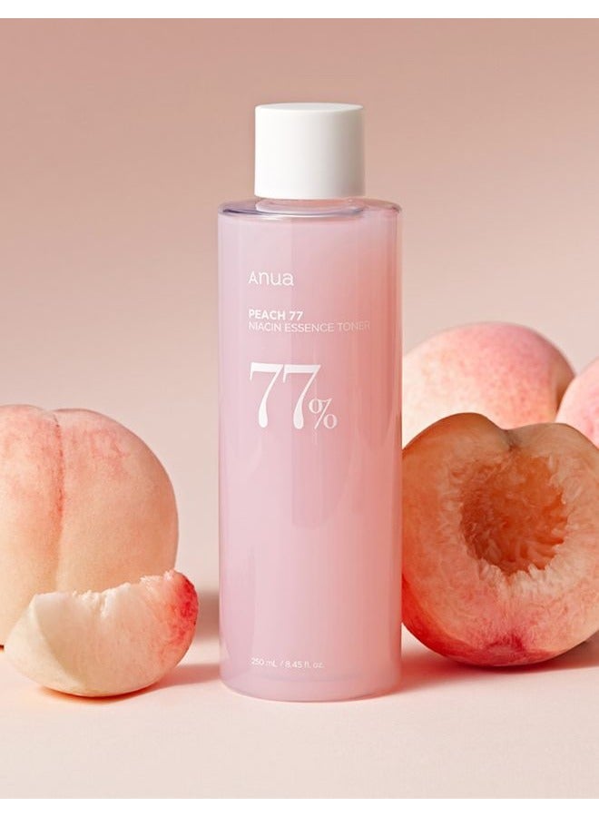 Anua Peach Brightening Set - Peach 77 Niacin Essence Toner, Peach 70 Niacin Serum And Peach 77 Niacin Enriched Cream 330ml - Image 2