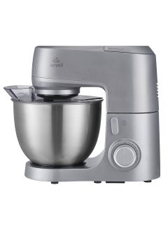 evvoli Stand Mixer, 6.5L Bowl Capacity, SUS Beater, Dough Hook, Multi Speed Control, Anti-Splash Guard, Dish Washer Safe 6.5 L 1200 W EVKA-KM65S Silver  - Image 3