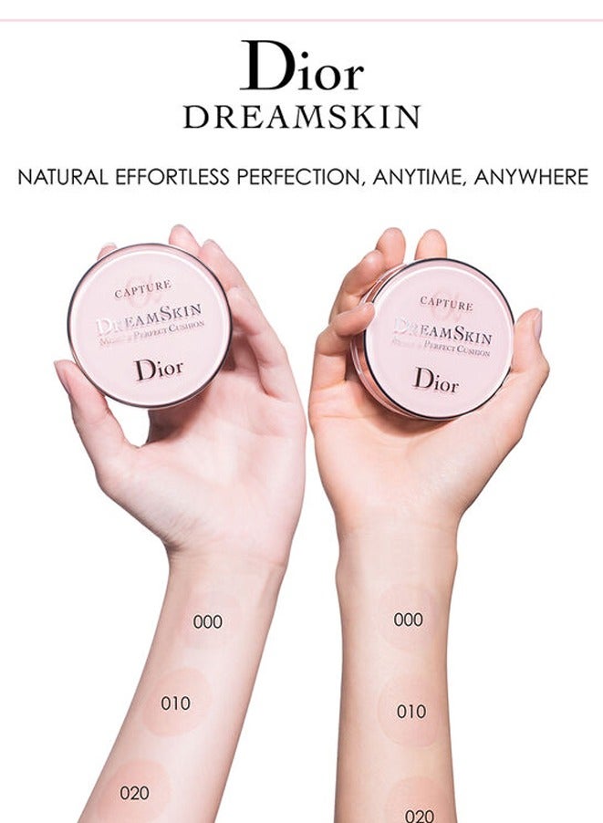 Dior Capture Dreamskin 000 - Moist & Perfect Cushion Spf50 2*15grams  - Image 2