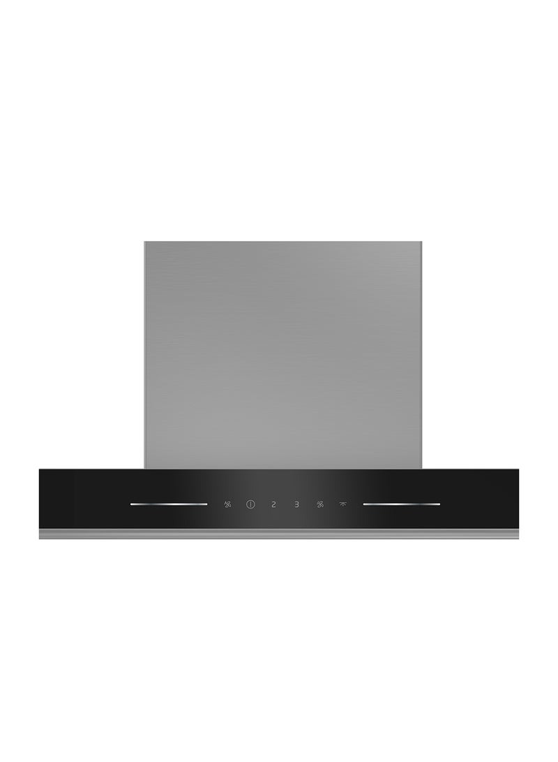 Beko 90cm T-Shape Chimney Hood, Intensive Ventilation Capacity -710 m³/h, Filter-Cleaning Reminder,  Air Cleaning Mode, Easy to Clean Dishwasher-Safe Filters, Led Illumination, Touch control BHCB66641BBHS Black  - Image 3