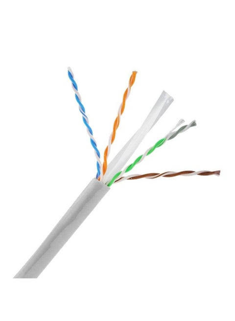 Network Cable CAT6 U/UTP (CCA, 305m, 0.57mm) Cat6 UTP - DS-1LN6UU/CCA | Grey