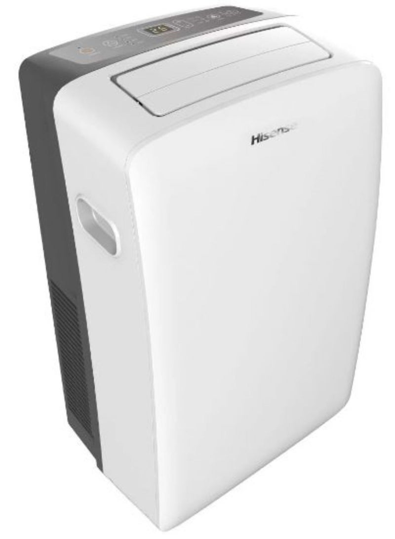 Hisense - Portable Air Conditioner,12000 BTU,Rotary Compressor AP12HW4RNPS00 White/Black - Image 1