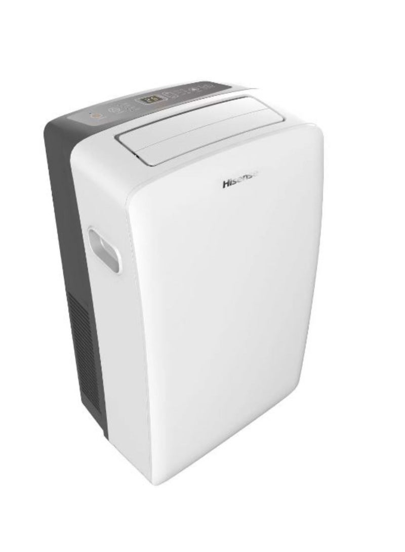 Hisense - Portable Air Conditioner,12000 BTU,Rotary Compressor AP12HW4RNPS00 White/Black - Image 1