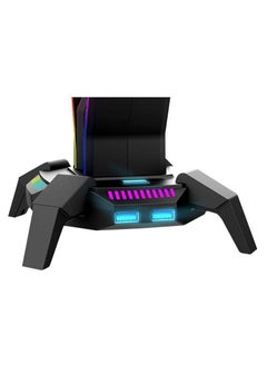 مارفو Headset Holder With RGB Lighting and control button - HZ-10  - Image 4