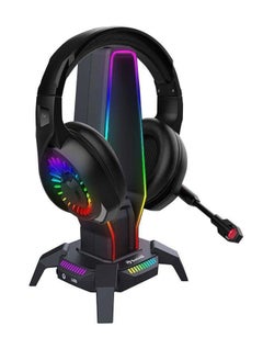 مارفو Headset Holder With RGB Lighting and control button - HZ-10  - Image 2