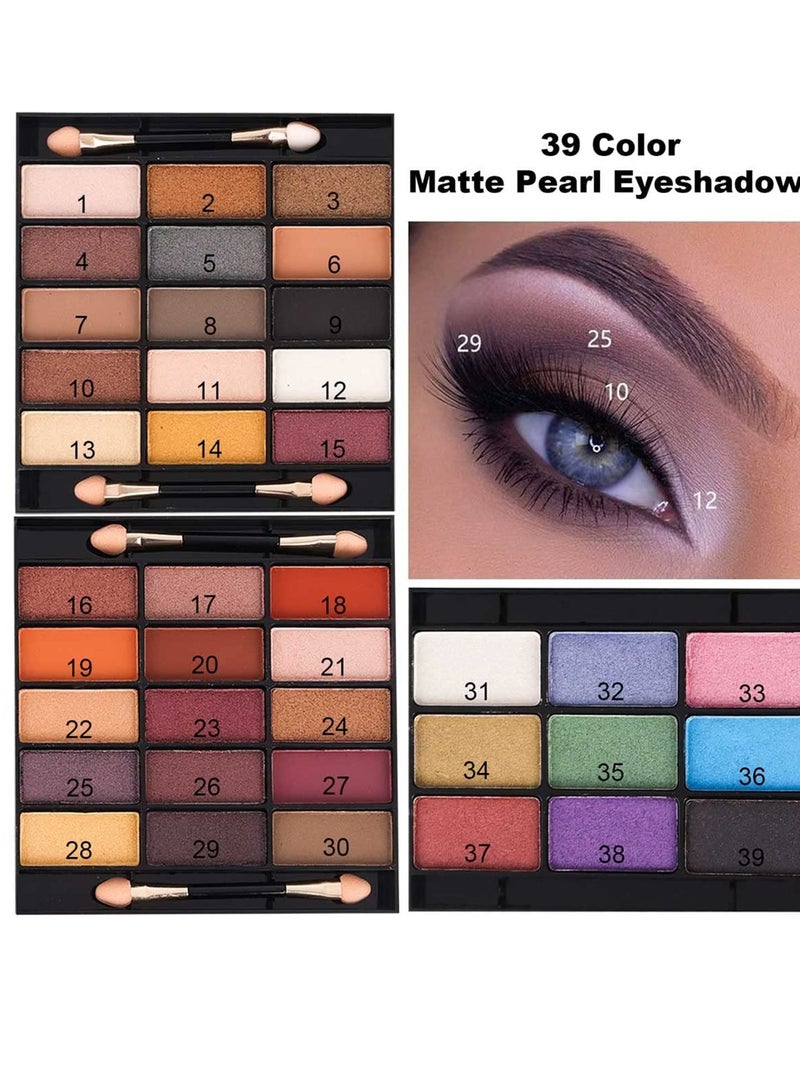 مس روز M 58 Color Professional Makeup Pallet, Makeup Kit For Women Full Kit, All In One Makeup Kit Set, Makeup Gift Set For Women Girls 331Y - Image 4