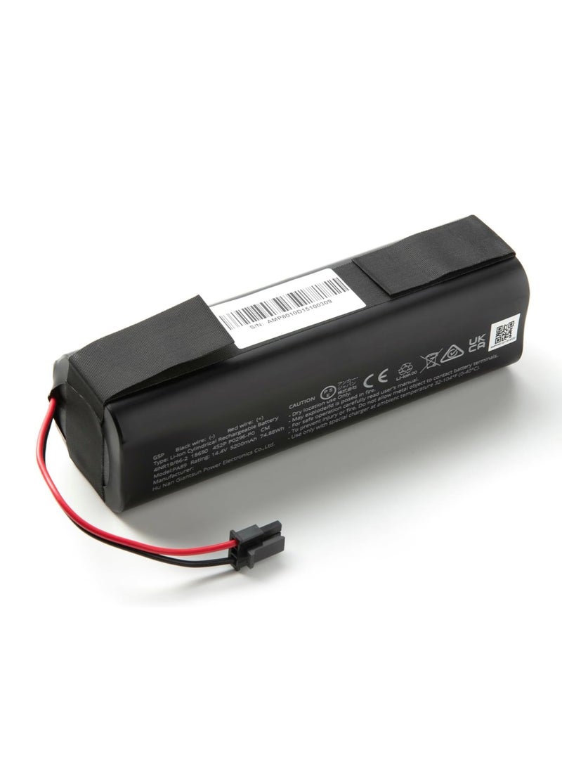 إيوفي RoboVac X8 Series Replacement Battery 30 W T29D9011 Black 