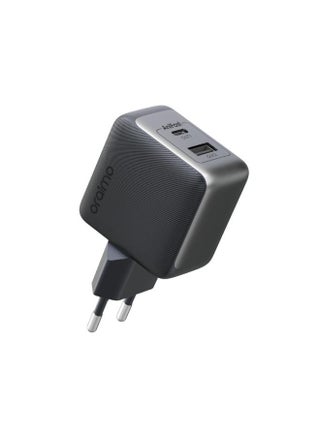 Oraimo PowerGan 33W fast Charger  Pro Dual Output OCW-7331E+C54 Compact Durable Design Fast Charging Free Cable 3A Type-C Black - pnsku/N70135513V/45/_/1734151644/655d43fe-a281-4f67-a933-bb9f67f4450b