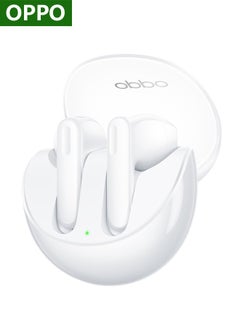 أوبو Enco Air 3 Bluetooth Earbuds, Truly Wireless, Half-In-Ear Design, Ultra-Long Standby Time White  - Image 1