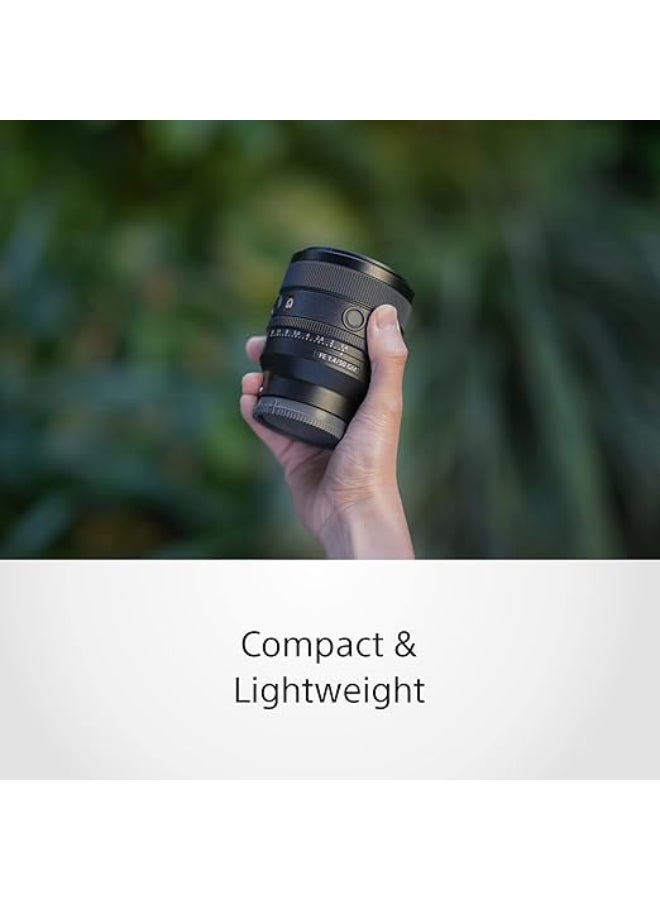 سوني - E Mount FE 50 mm F1.4 GM Full Frame Lens (SEL50F14GM) | Lightweight & Compact | Beautiful Bokeh | Extraordinary Resolution Black - Image 1