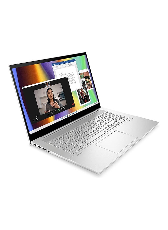 إتش بي Renewed - Envy Laptop 17CR With 17.3-Inch FHD IPS Touchscreen Display,Intel Core i7-1355U/10-Core/13th Gen/16GB RAM/1TB SSD/Intel Iris Xe Graphic/Windows 11 English/Arabic Silver  - Image 2