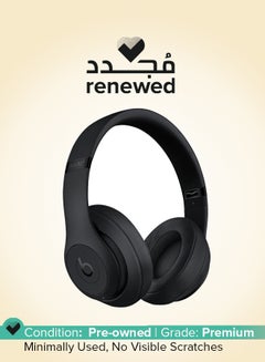 beats Renewed - Studio 3 Wireless Over-Ear Headphones Matte Black  - Image 1