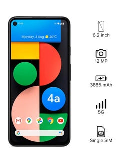 Google Renewed - Pixel 4A Just Black 6GB RAM 128GB 5G  - Image 2