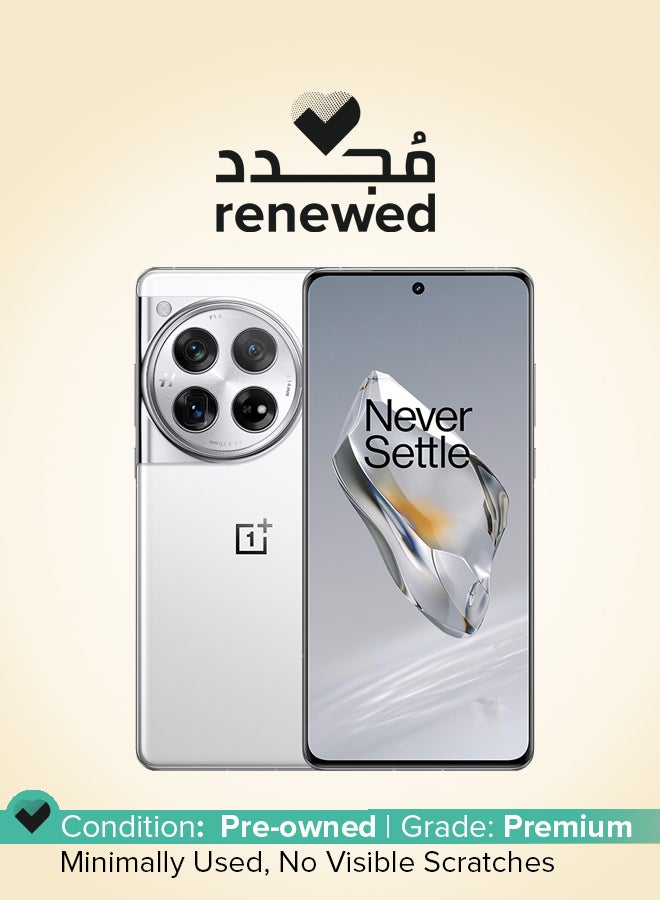 OnePlus Renewed - 12 5GB Dual SIM Glacial White 16GB RAM 512GB 5G  - Image 1