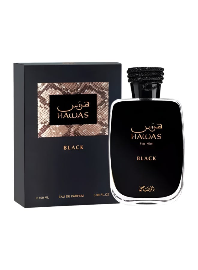 Rasasi - Hawas Black Eau De Parfum 100ml - Image 1