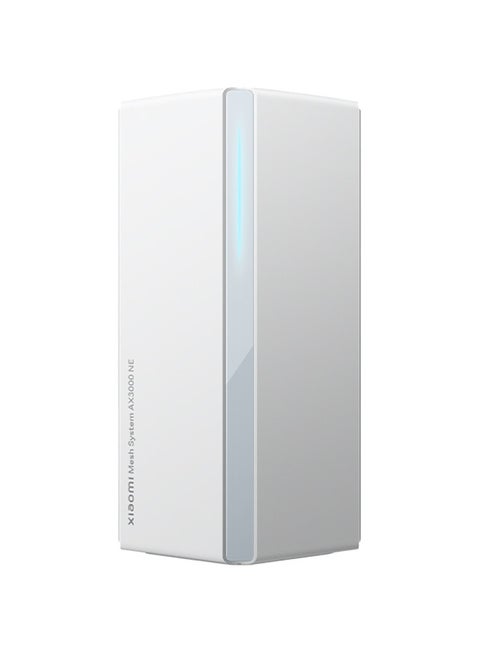 Mi Mesh Router System AX3000 – High-Speed Wi-Fi 6, Dual-Band 3000 Mbps, Seamless Mesh Networking, MU-MIMO & OFDMA, Wide Coverage, Gigabit Ports, Smart Control via Mi Home App | White