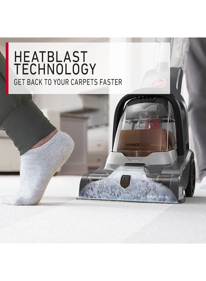 PowerDash Compact Carpet Cleaner CDCW-PDME for Carpet, Upholstery & More With AQUASPIN Brush Bar Easily Removes Spills, Messes & Tough Stains 2.27 L 800 W CDCW-PDME Grey - pnsku/N70135606V/45/_/1738063483/dd2bdebd-a716-46d2-ba65-e8204bef605d