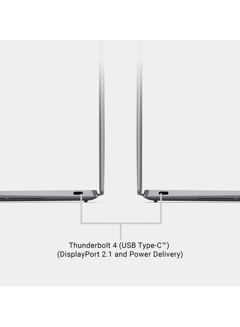 DELL - XPS 13 - Copilot+ PC 13.4-Inch OLED Touch-Screen Laptop, Snapdragon X Elite Processor/16GB RAM/2TB SSD/Intel Iris XE Graphics/Windows 11 Home English Graphite - Image 1