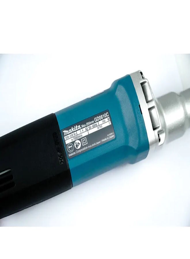 ماكيتا Makita Gd0810C Electric Die Grinder, 8Mm, Slide Switch, 750W, 1.7Kg Green  - Image 4