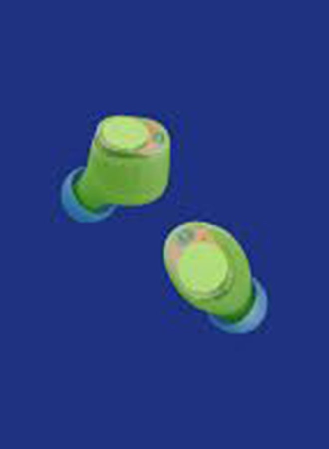 Skullcandy - Jib True Wireless In-Ear Earbuds With Charging Case Transparency - Limited Edition Clear Green/Blue - Image 1
