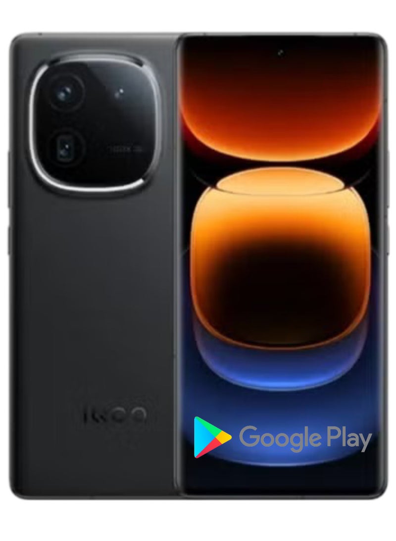 iQOO - 12 Pro 16GB+1TB BMW Motorsport Edition Snapdragon 8 Gen 3 Dual SIM 6.78″2K Curved Screen 144Hz Play Store 120W Fast Charging 50MP Triple Camera 5100mAh OTA, Black with Google play Chinese version - Image 1