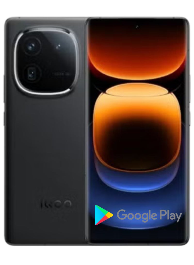 iQOO - 12 Pro 16GB+1TB BMW Motorsport Edition Snapdragon 8 Gen 3 Dual SIM 6.78″2K Curved Screen 144Hz Play Store 120W Fast Charging 50MP Triple Camera 5100mAh OTA, Black with Google play Chinese version - Image 1